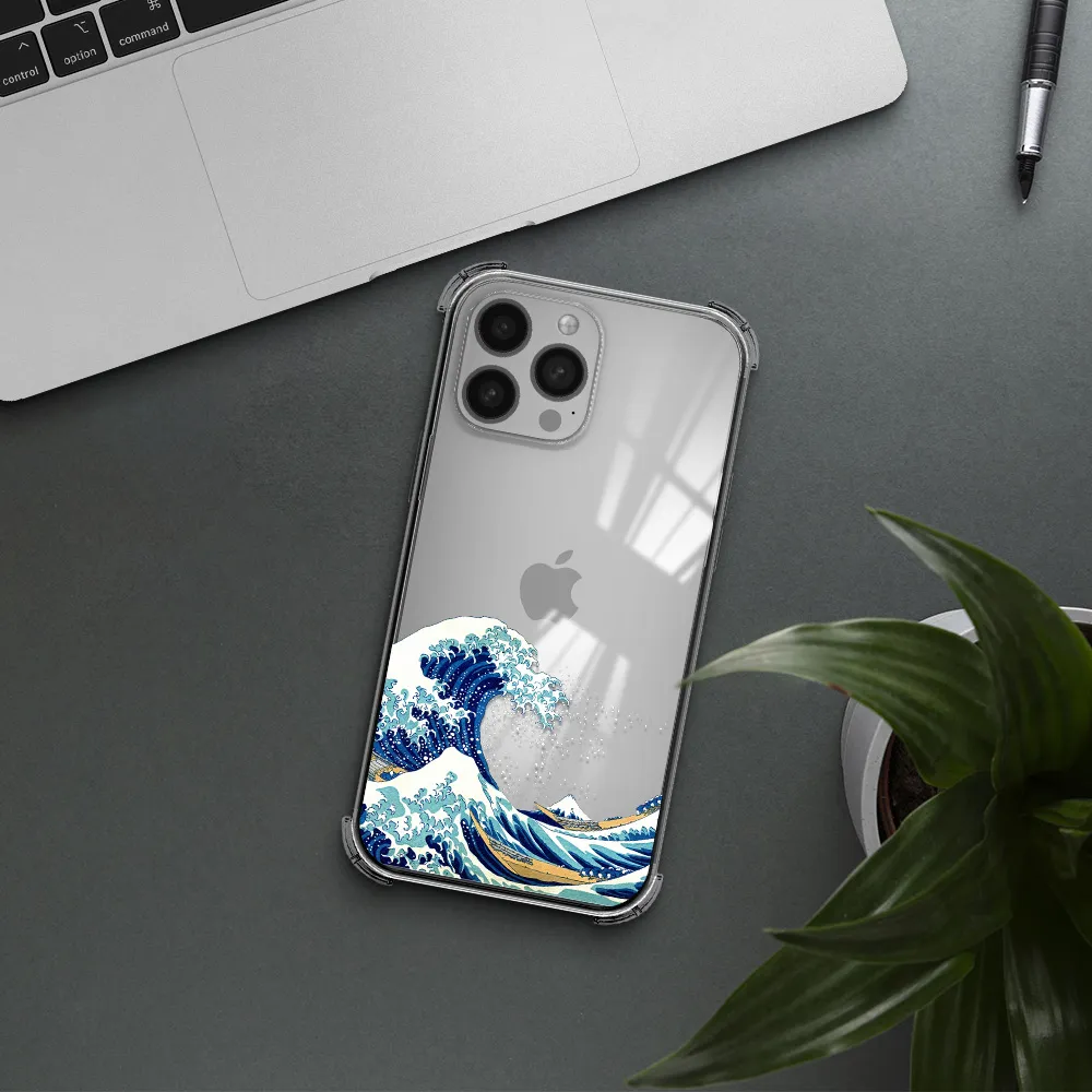 Great Wave Apple iPhone 13 Pro Clear PC Case
