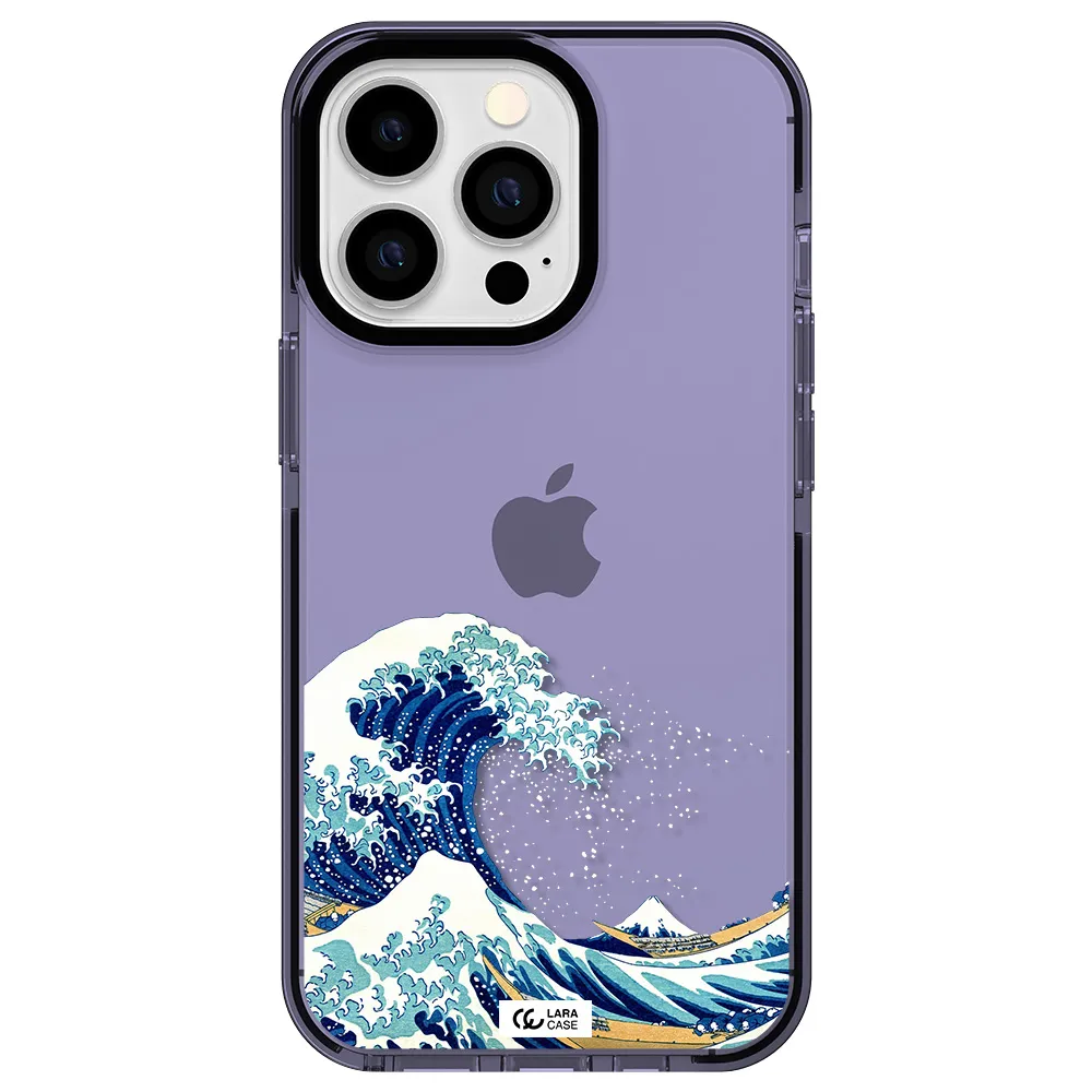 Great Wave Apple iPhone 13 Pro impact Lilac Case