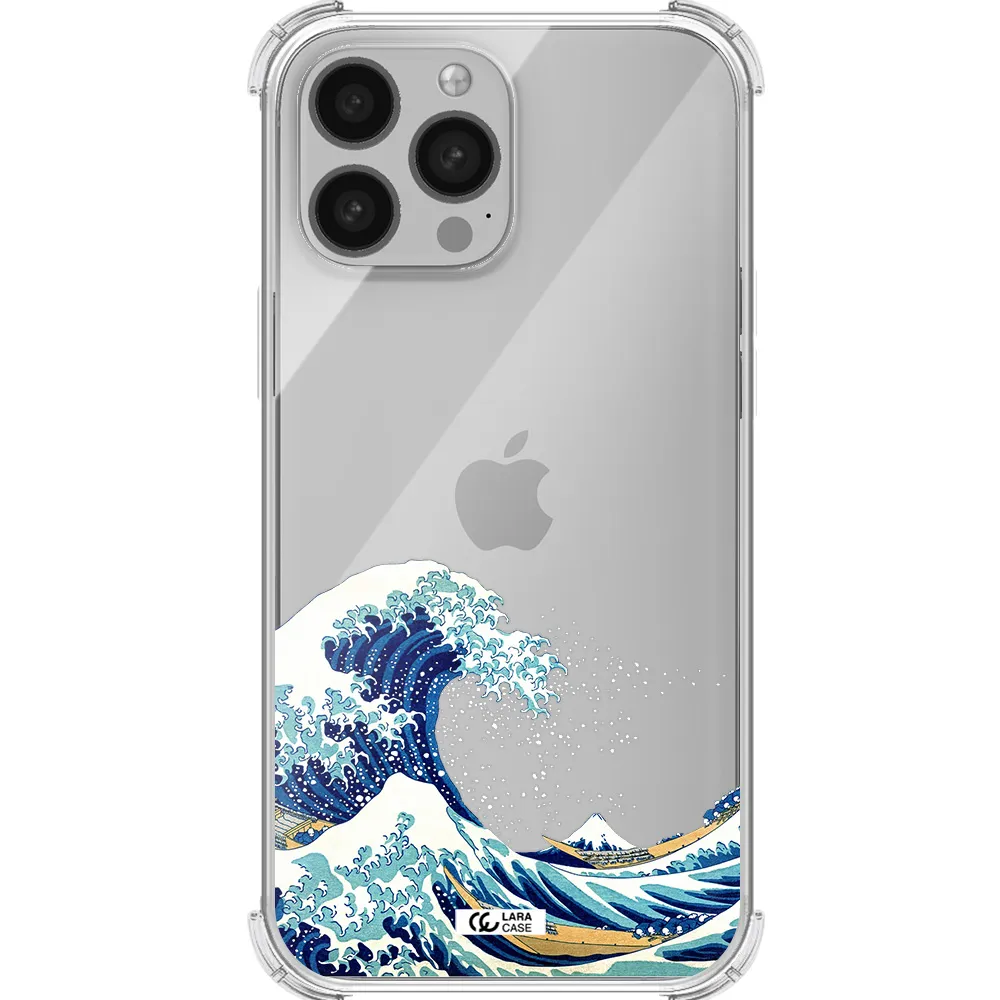 Great Wave Apple iPhone 13 Pro Max Clear PC Case