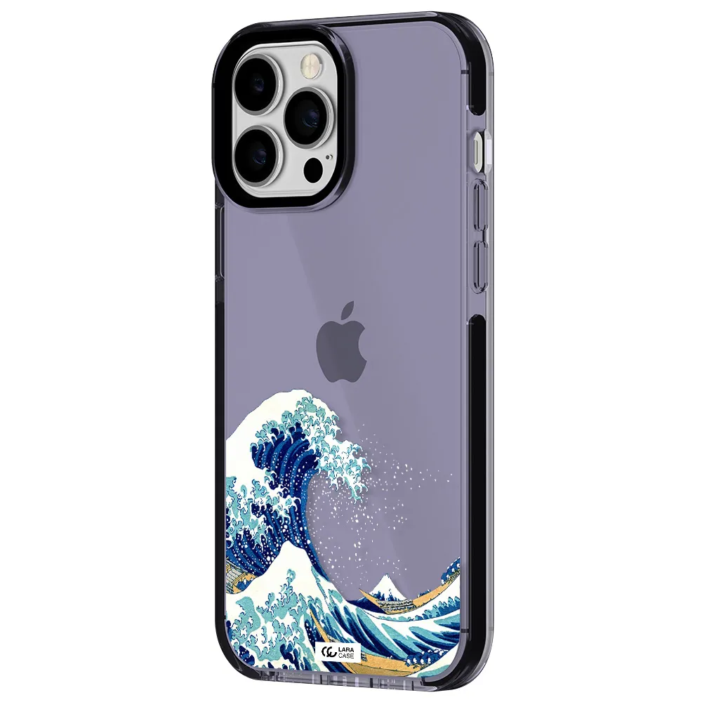 Great Wave Apple iPhone 13 Pro Max impact Lilac Case