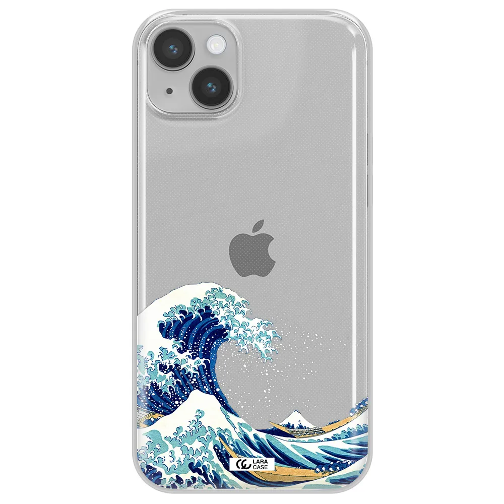 Great Wave Apple iPhone 14 Clear TPU Case