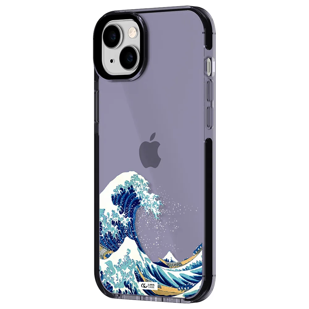 Great Wave Apple iPhone 14 plus impact Lilac Case