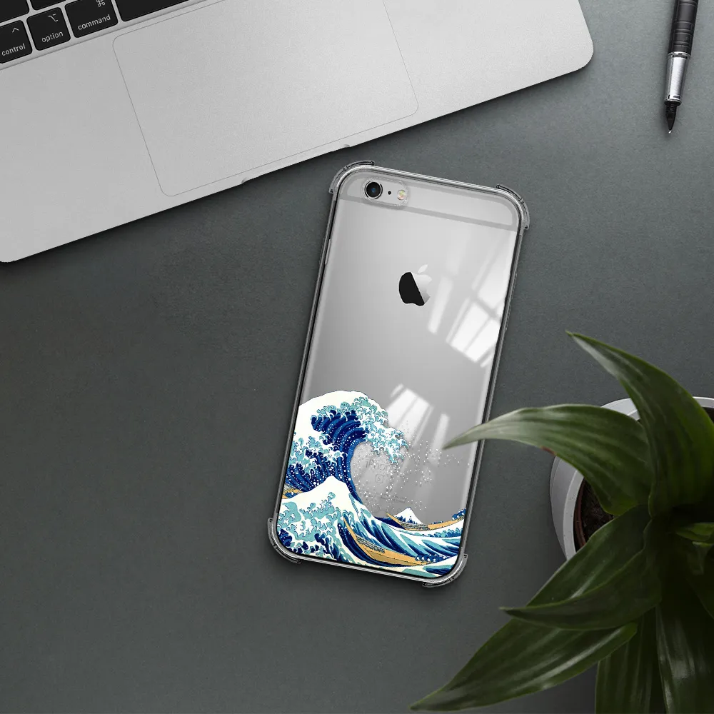Great Wave Apple iPhone 6 plus Clear PC Case