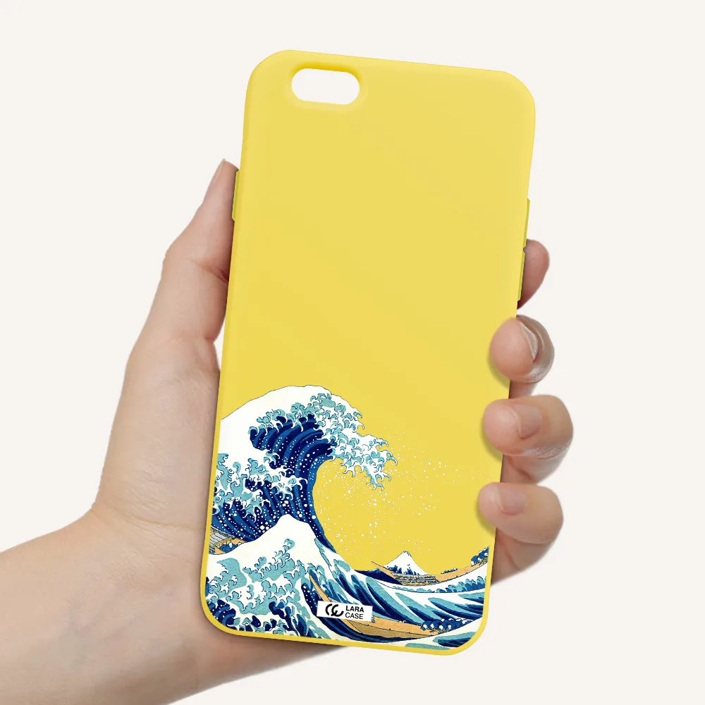 Great Wave Apple iPhone 6 Silicone canary yellow Case