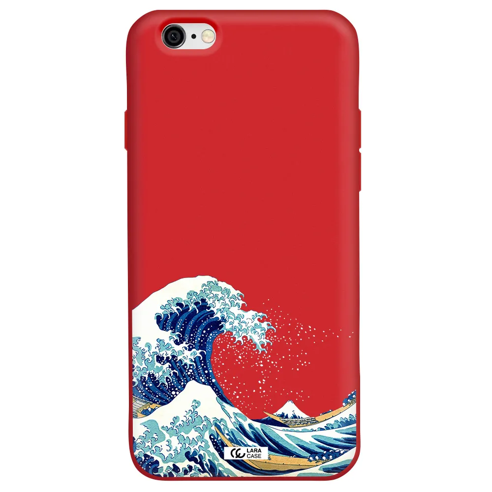 Great Wave Apple iPhone 6 Silicone Imperial Red Case