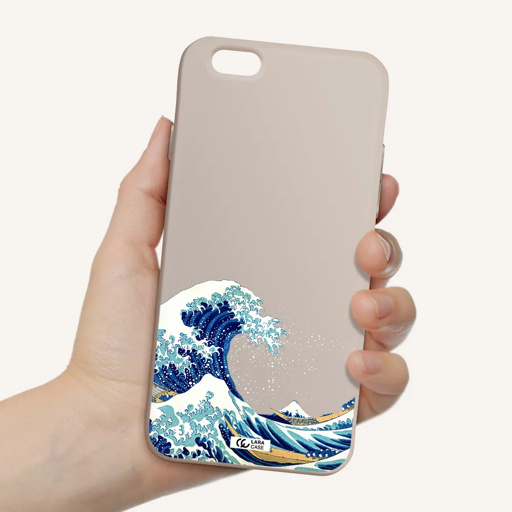 Great Wave Apple iPhone 6 Silicone Stone Case