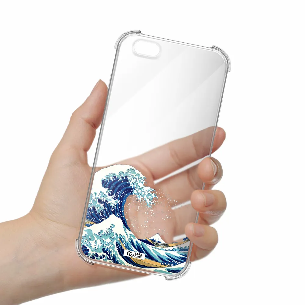 Great Wave Apple iPhone 6S Clear PC Case