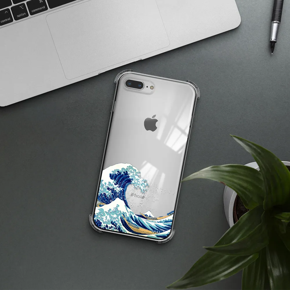 Great Wave Apple iPhone 7 plus Clear PC Case