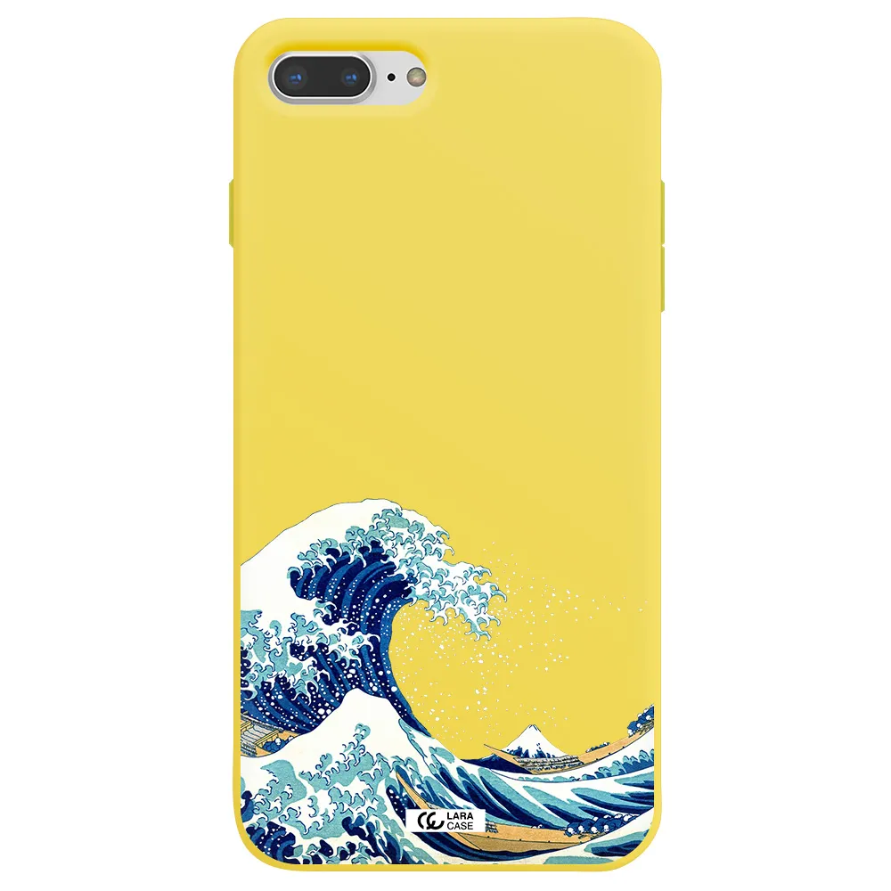 Great Wave Apple iPhone 7 plus Silicone canary yellow Case