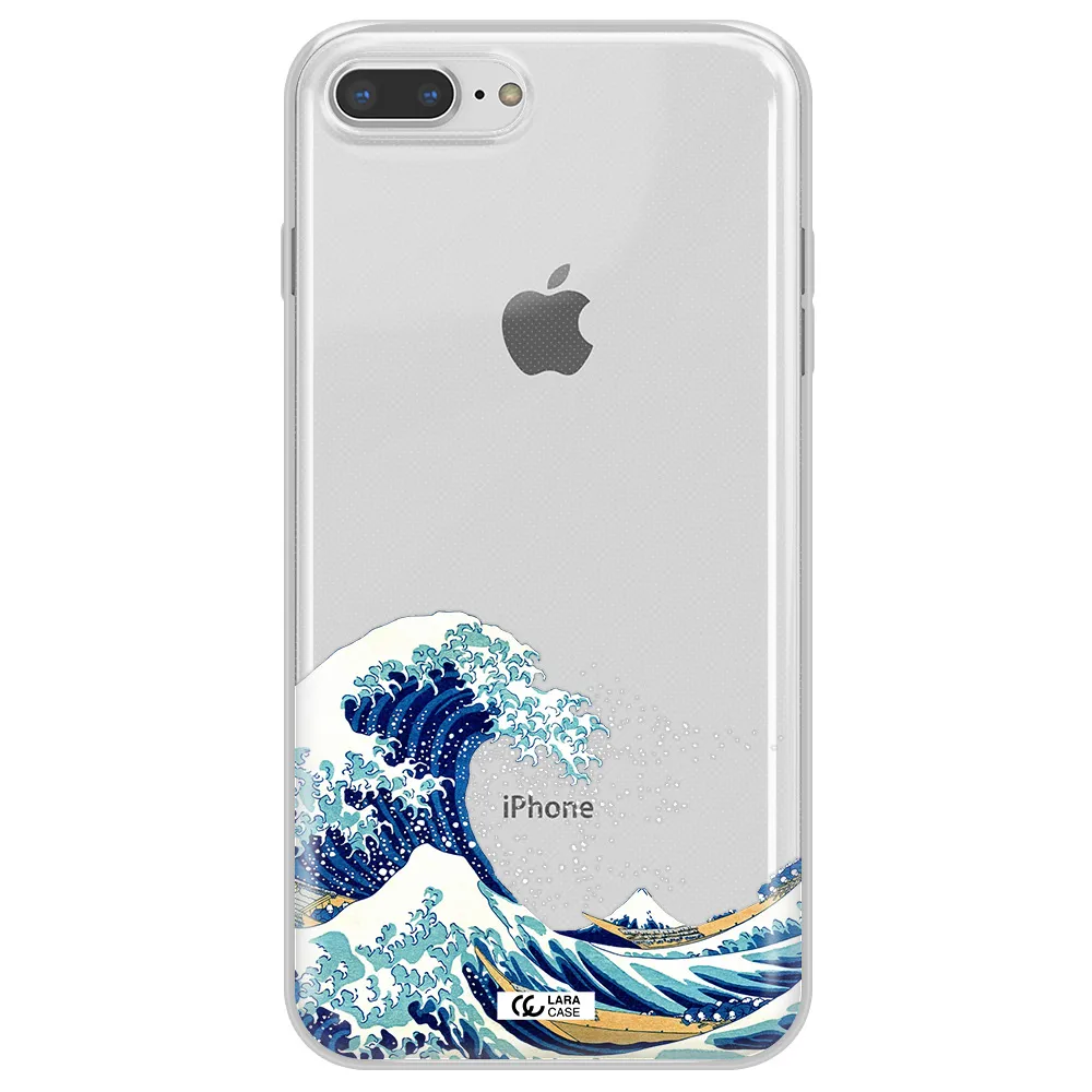 Great Wave Apple iPhone 8 plus Clear TPU Case