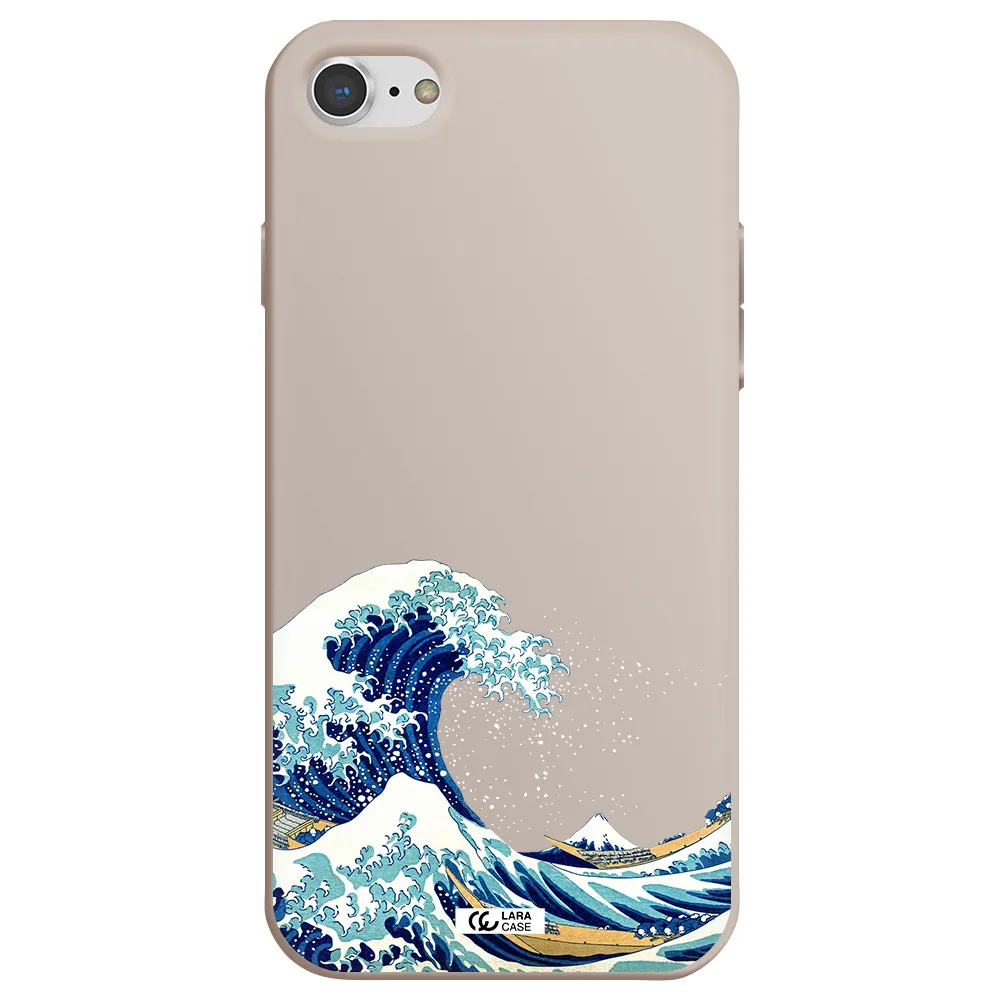 Great Wave Apple iPhone 8 Silicone Stone Case