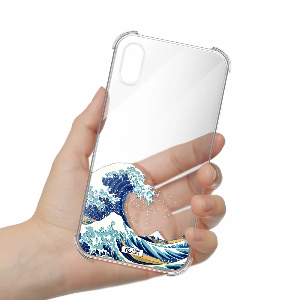 Great Wave Apple iPhone X Clear PC Case