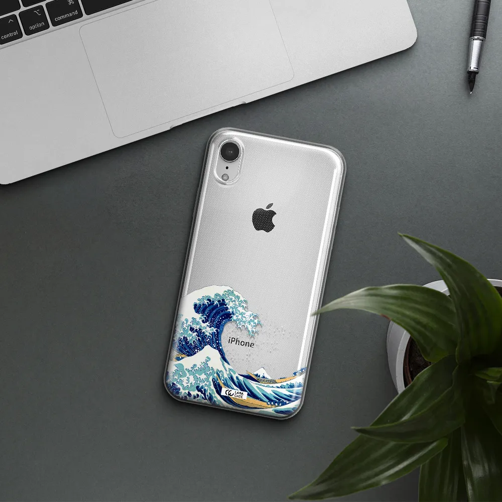Great Wave Apple iPhone XR Clear TPU Case