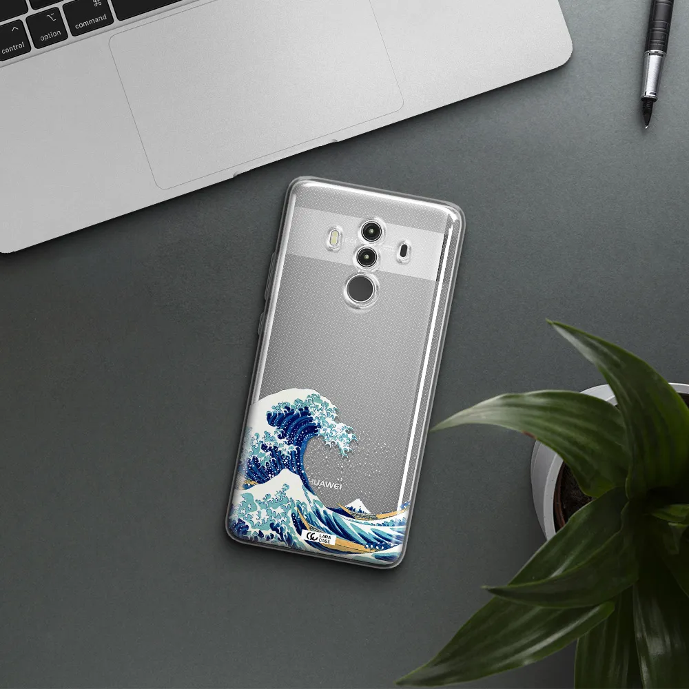 Great Wave Huawei Mate 10 Clear TPU Case