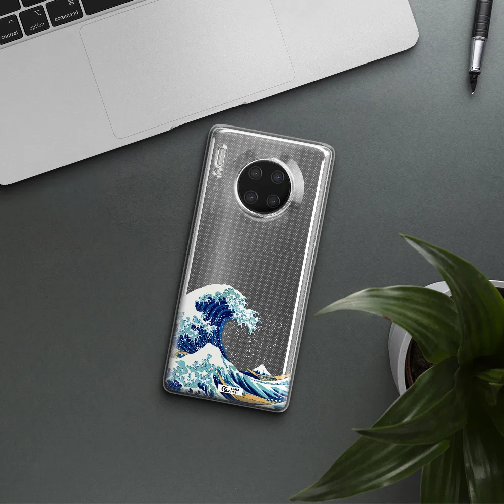 Great Wave Huawei Mate 30 Pro Clear TPU Case