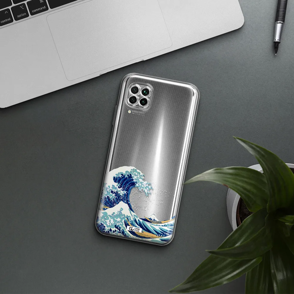 Great Wave Huawei Nova 7I Clear Tpu Case