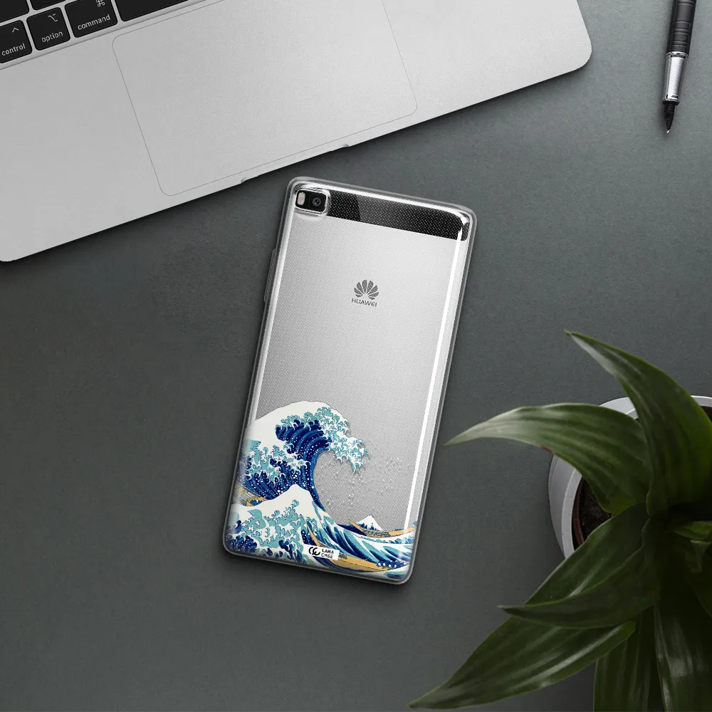 Great Wave Huawei P8 Clear TPU Case