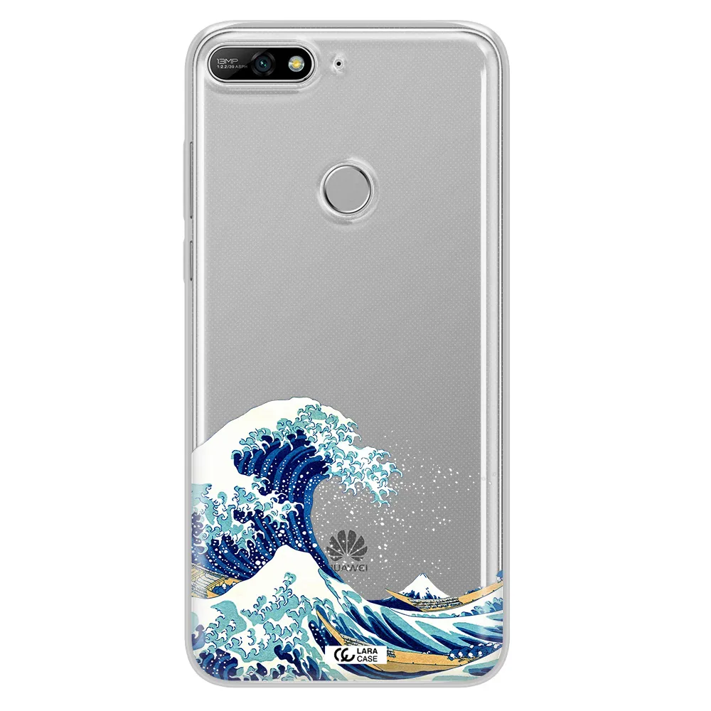 Great Wave Huawei Y7 2018 Clear TPU Case