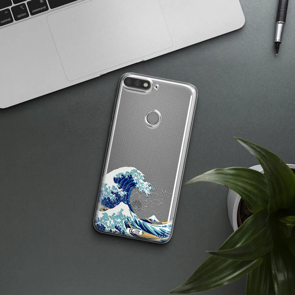 Great Wave Huawei Y7 Prime 2018 Clear TPU Case