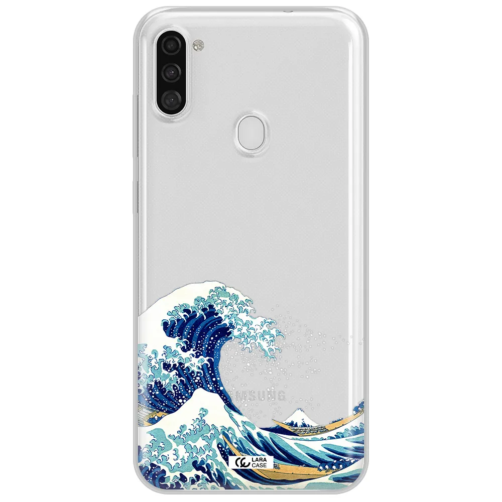 Great Wave Samsung A11 Clear TPU Case