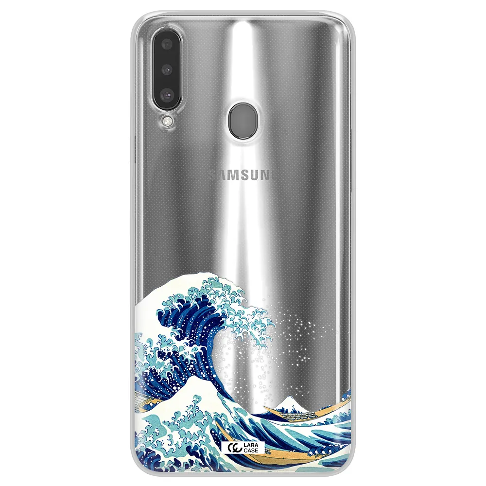 Great Wave Samsung A20S Clear TPU Case