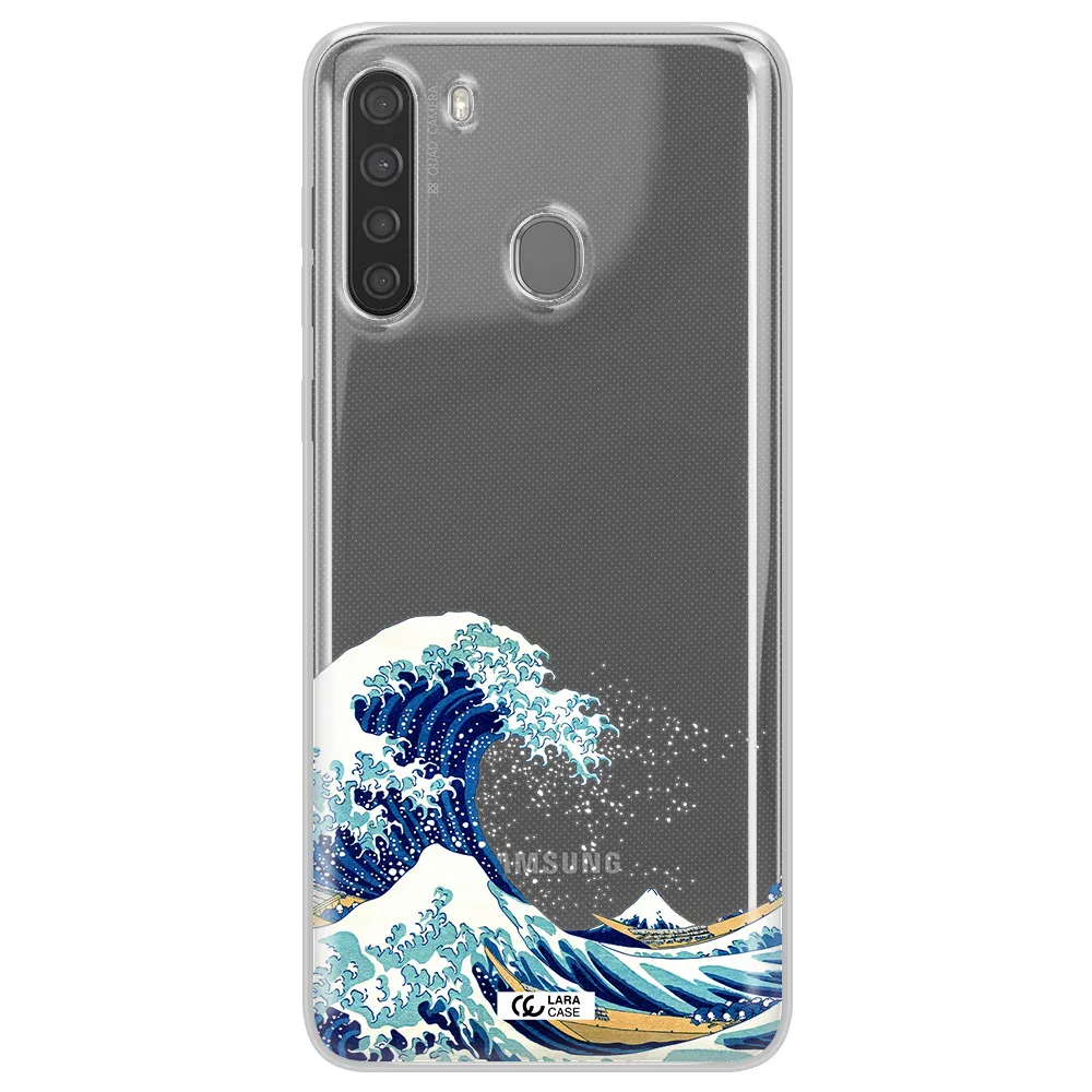 Great Wave Samsung A21 Clear TPU Case