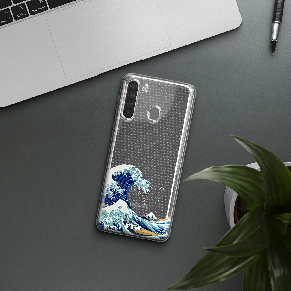 Great Wave Samsung A21 Clear TPU Case
