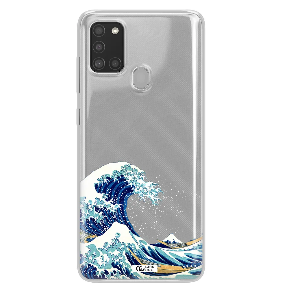 Great Wave Samsung A21S Clear TPU Case