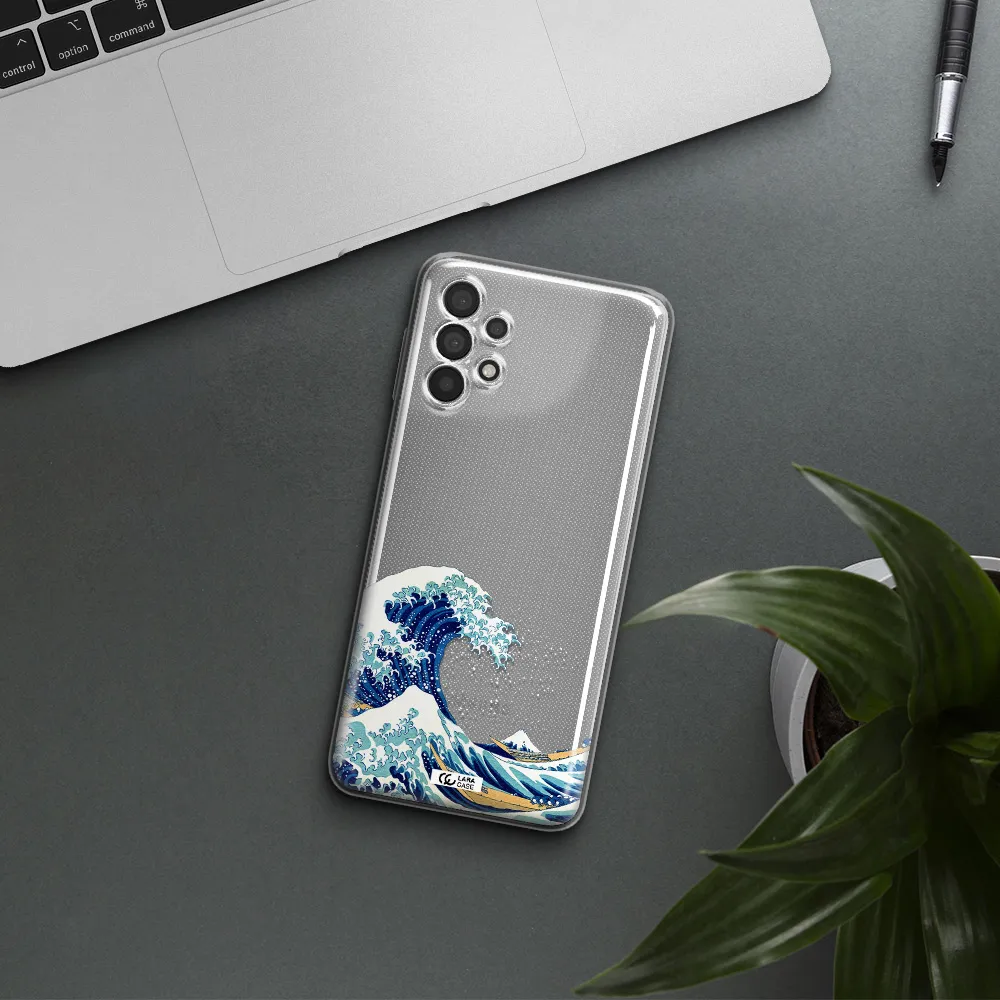 Great Wave Samsung A32 Clear TPU Case