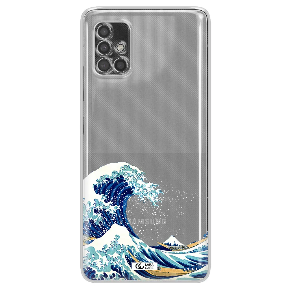 Great Wave Samsung A40S Clear Tpu Case