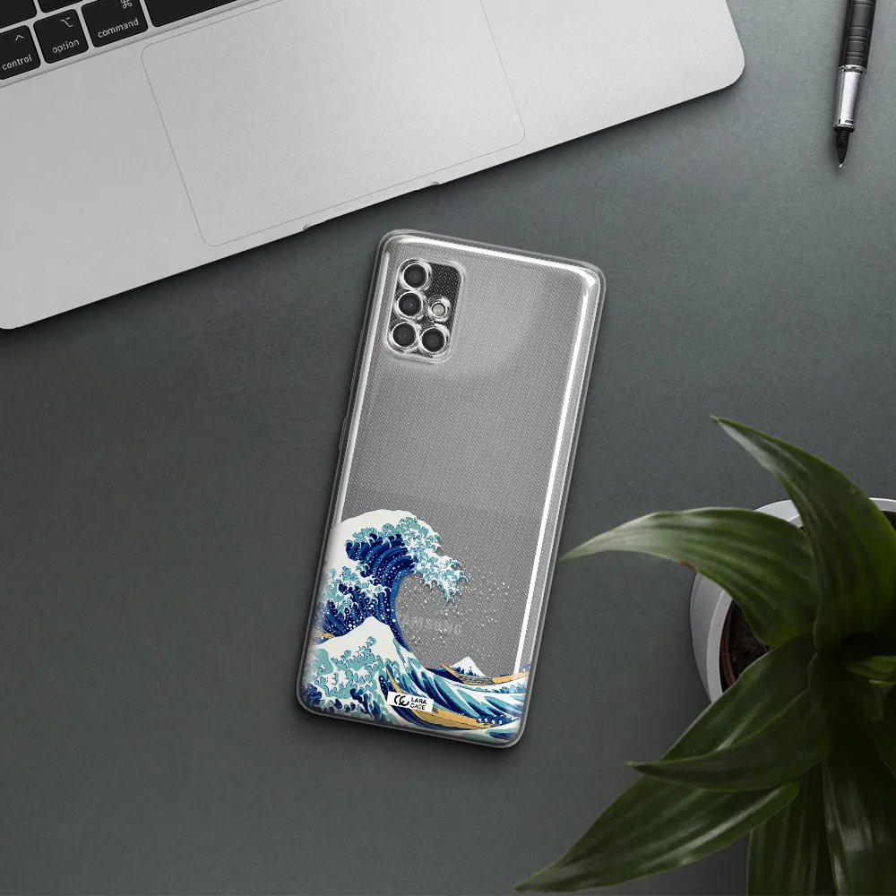 Great Wave Samsung A40S Clear Tpu Case