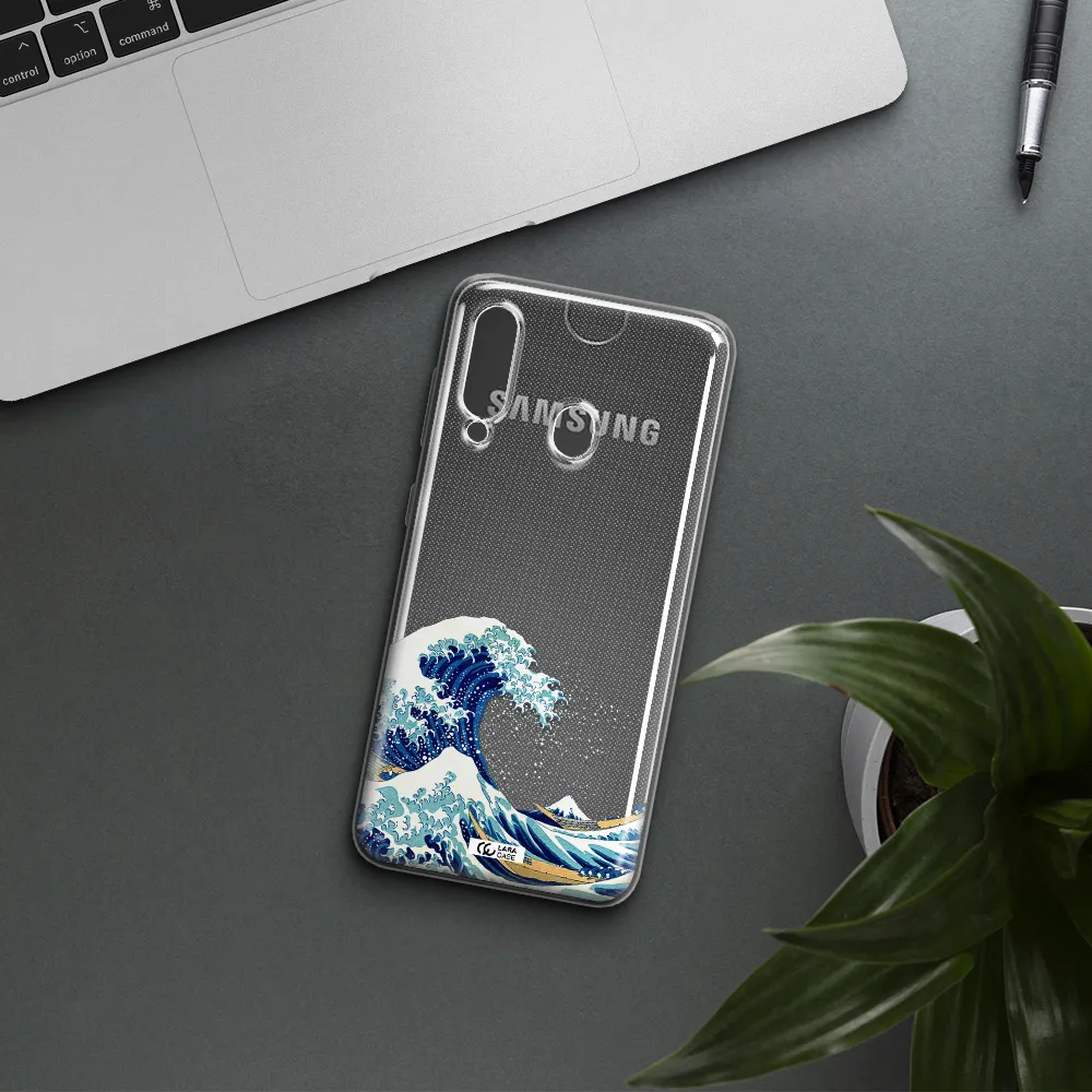 Great Wave Samsung A60 Clear TPU Case