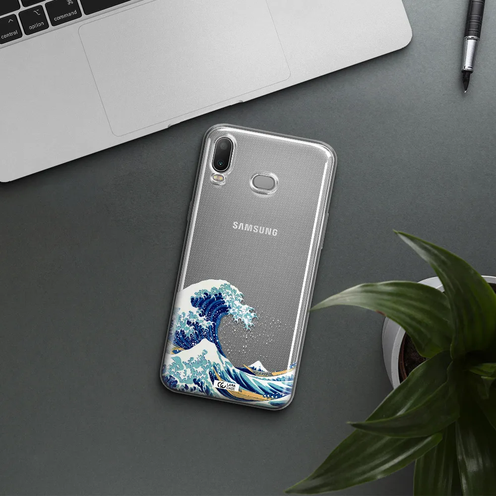 Great Wave Samsung A6S Clear TPU Case