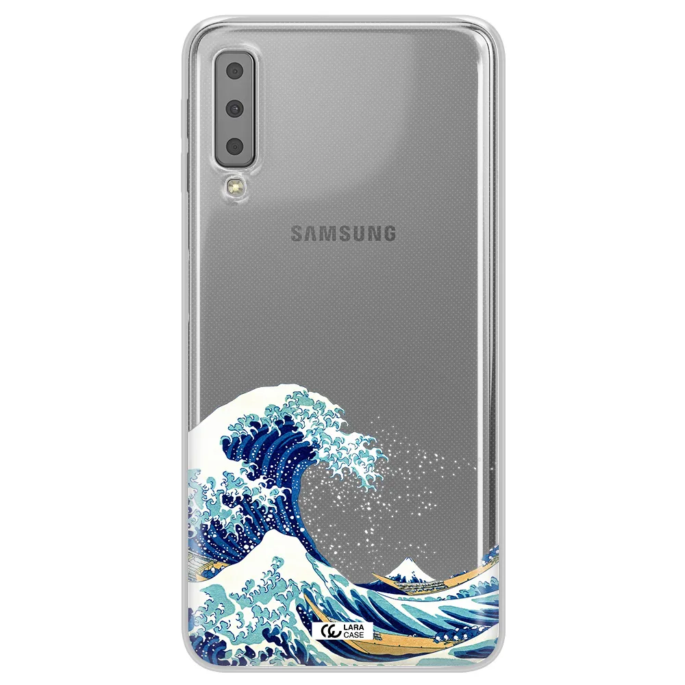 Great Wave Samsung A7 2018 Clear TPU Case