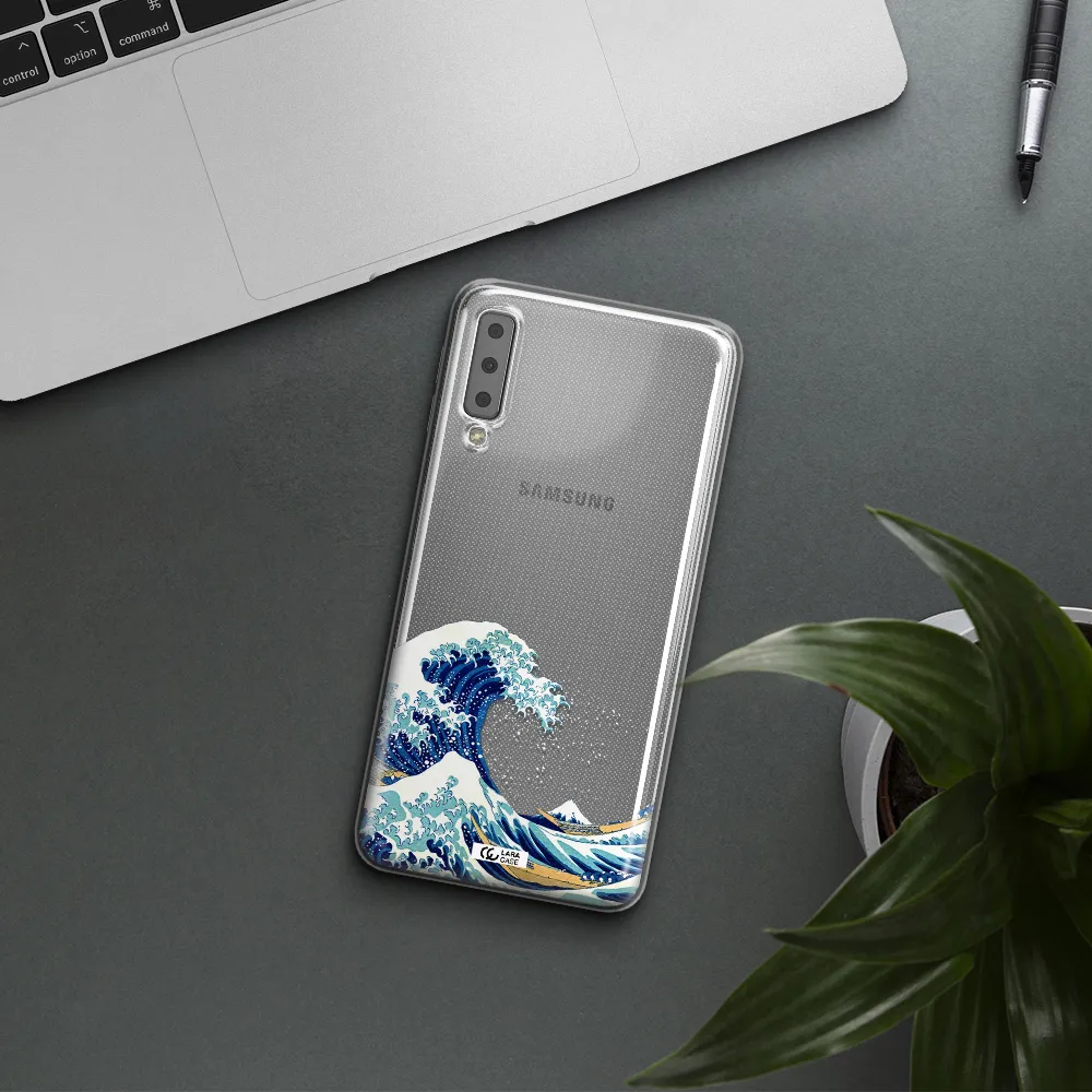 Great Wave Samsung A7 2018 Clear TPU Case