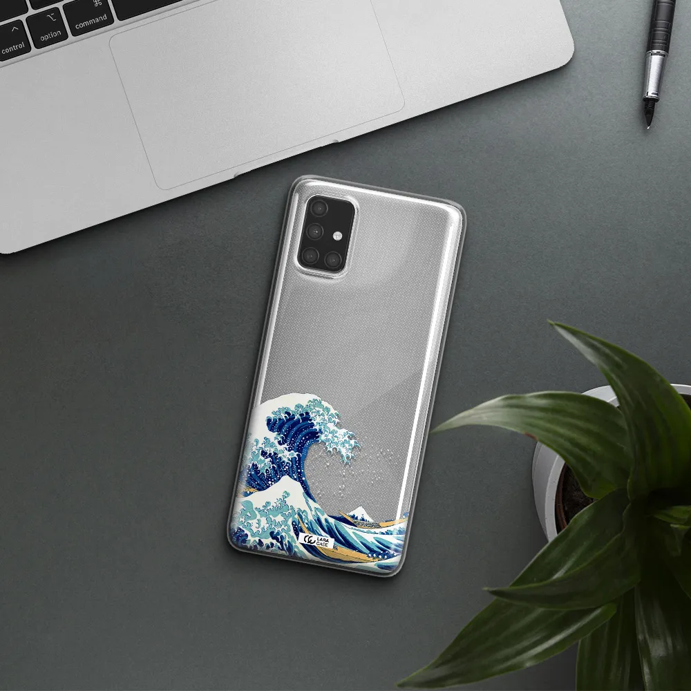 Great Wave Samsung A71 Clear TPU Case
