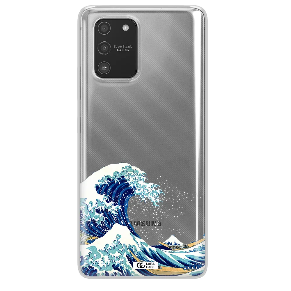 Great Wave Samsung A91 Clear TPU Case