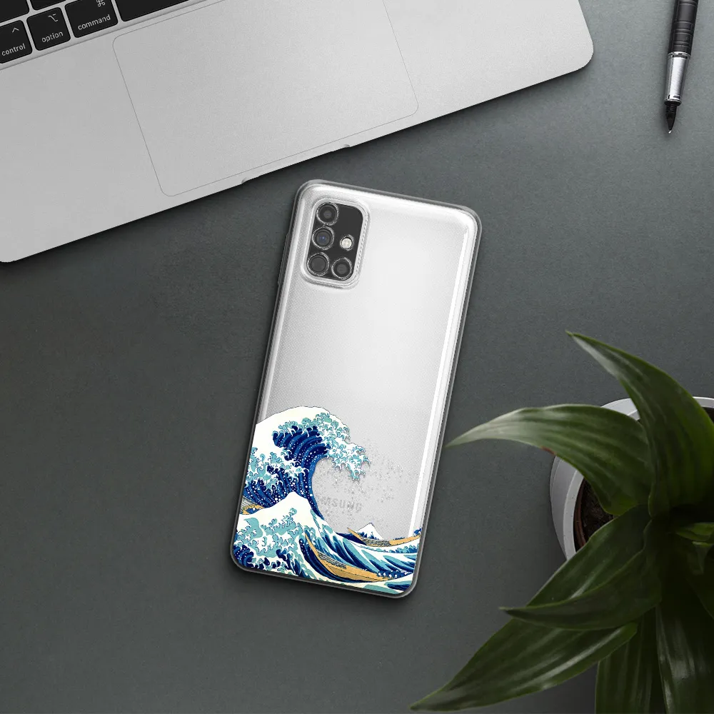 Great Wave Samsung M51 Clear TPU Case