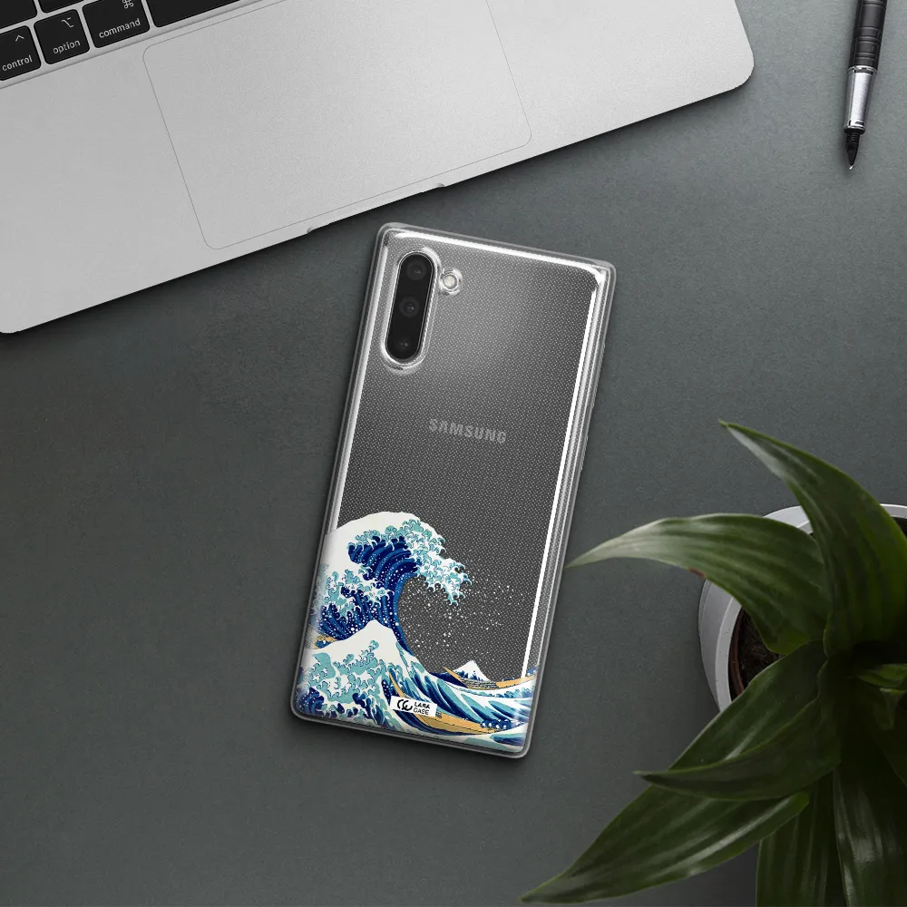 Great Wave Samsung Note 10 Clear TPU Case