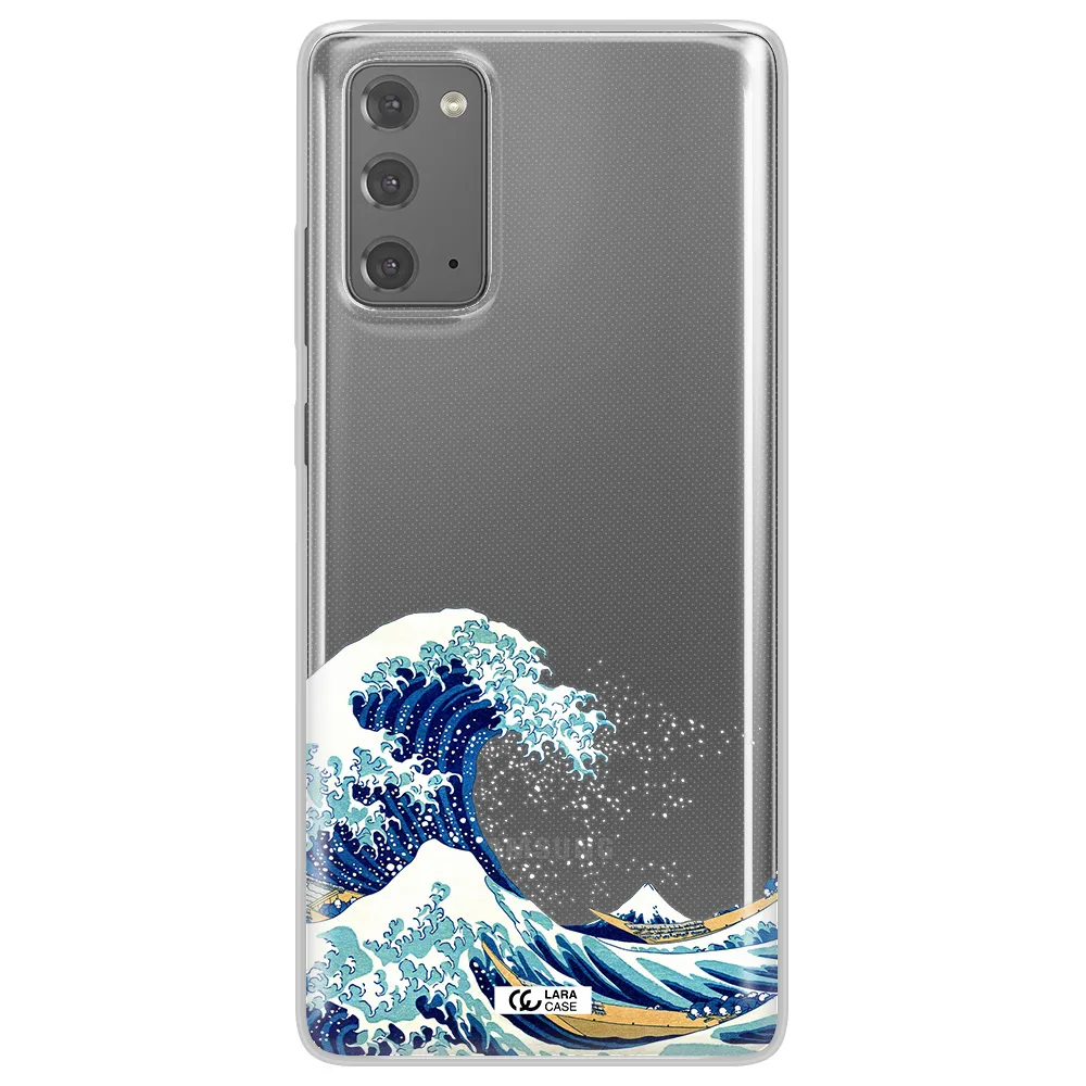 Great Wave Samsung Note 20 Clear TPU Case