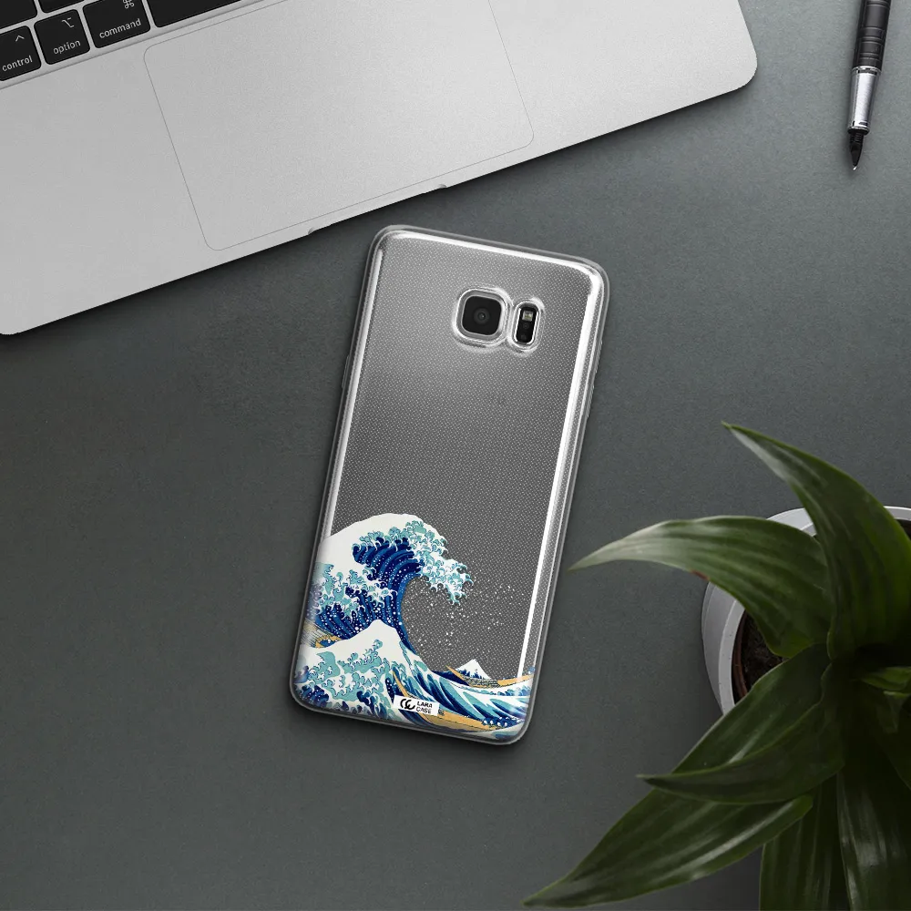 Great Wave Samsung Note 5 Clear TPU Case