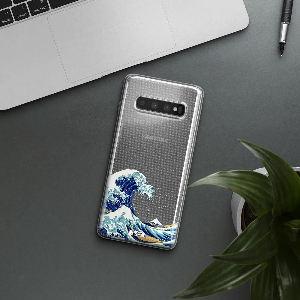 Great Wave Samsung S10 Plus Clear TPU Case