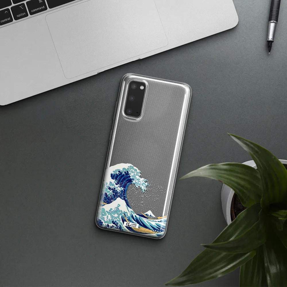 Great Wave Samsung S20 Clear TPU Case