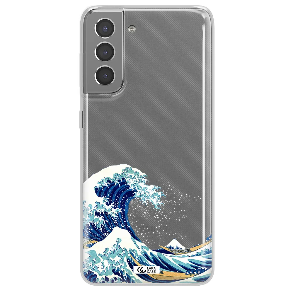 Great Wave Samsung S21 Clear TPU Case