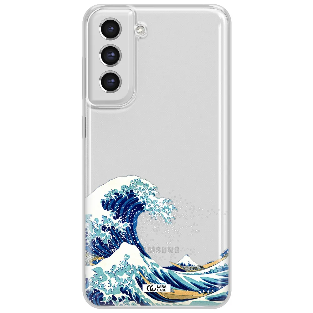 Great Wave Samsung S21 Fe Clear Tpu Case