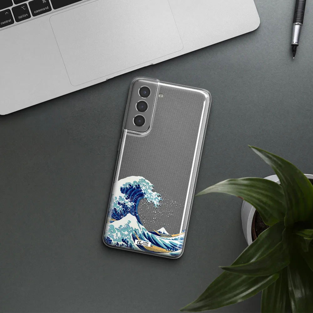 Great Wave Samsung S21 Plus Clear TPU Case