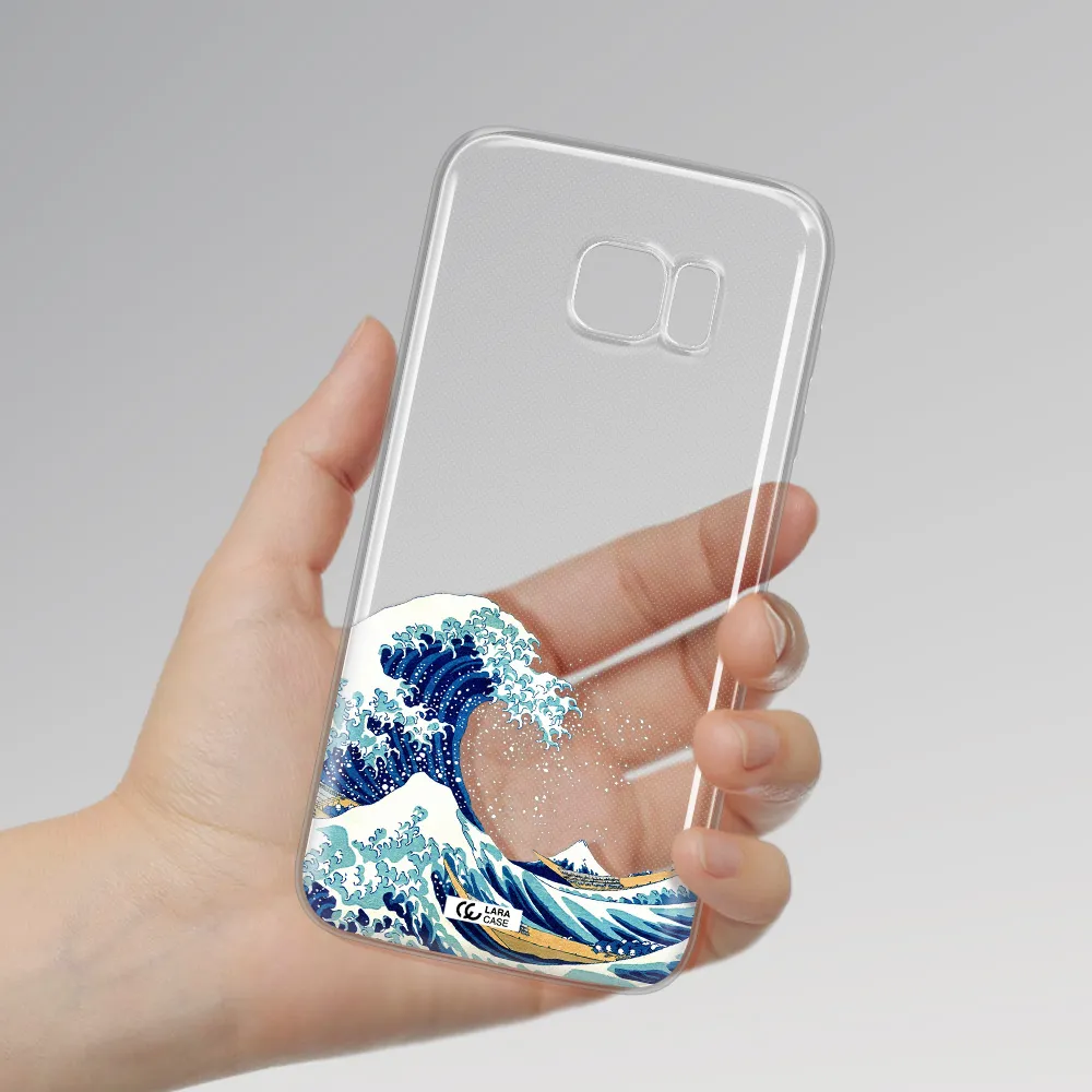 Great Wave Samsung S7 Edge Clear TPU Case