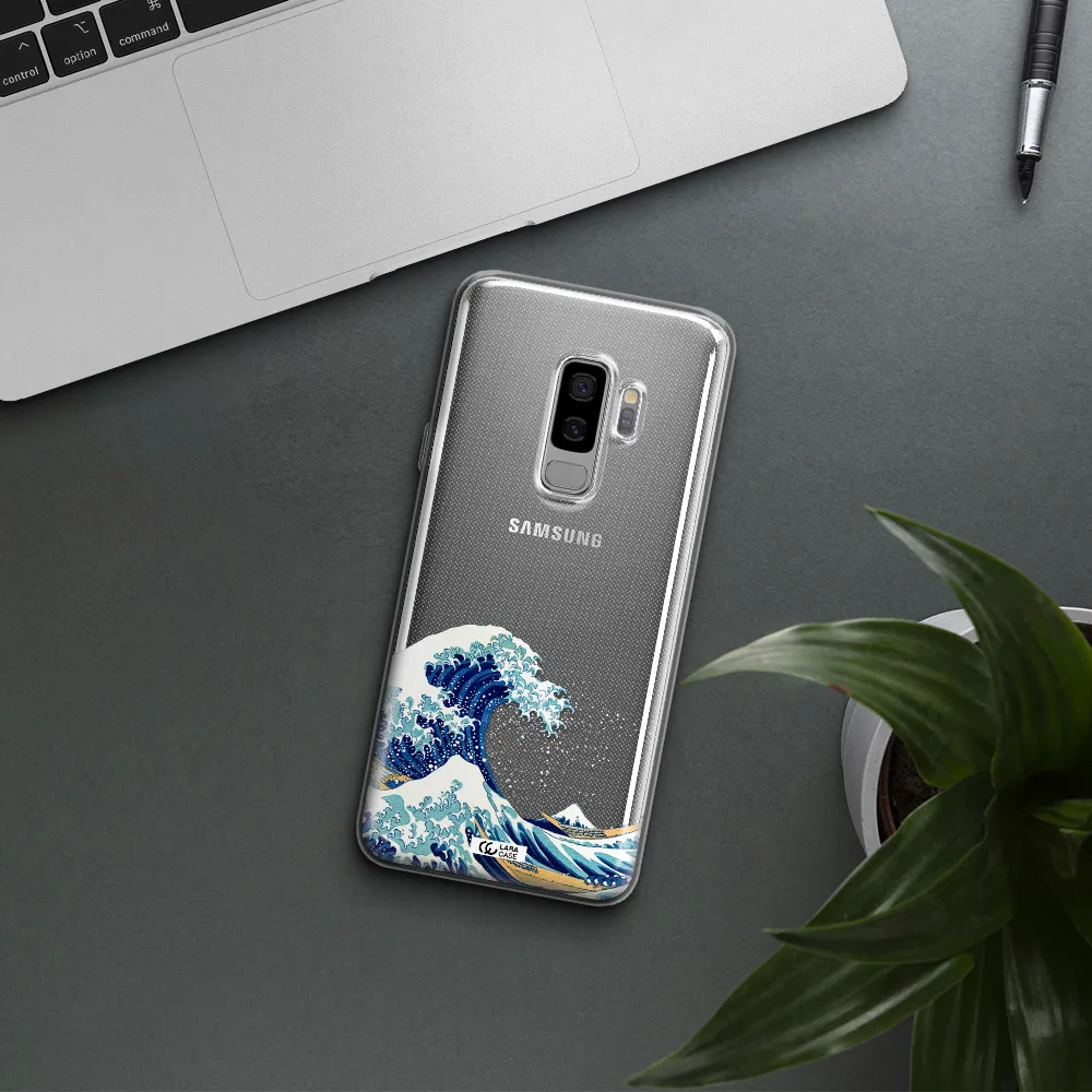 Great Wave Samsung S9 Plus Clear TPU Case