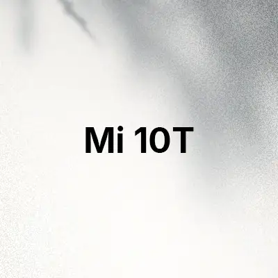 قاب و کاور گوشی Mi 10T