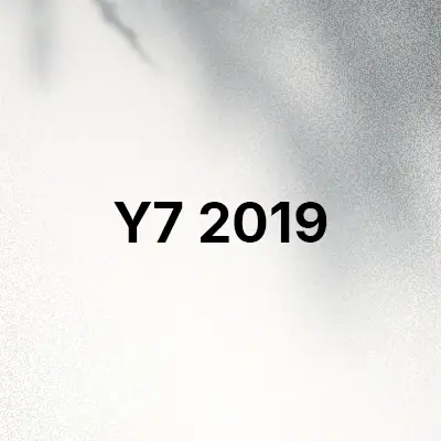 قاب و کاور گوشی Y7 2019